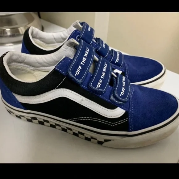 Classic Old Skool Classic Vans Blue/Black Sneakers Classic Design - Picture 5 of 10